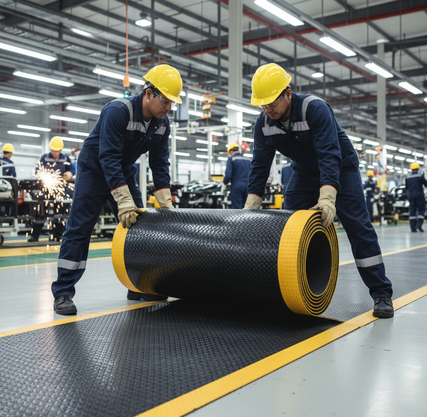 Tapetes Anti-fatiga industriales